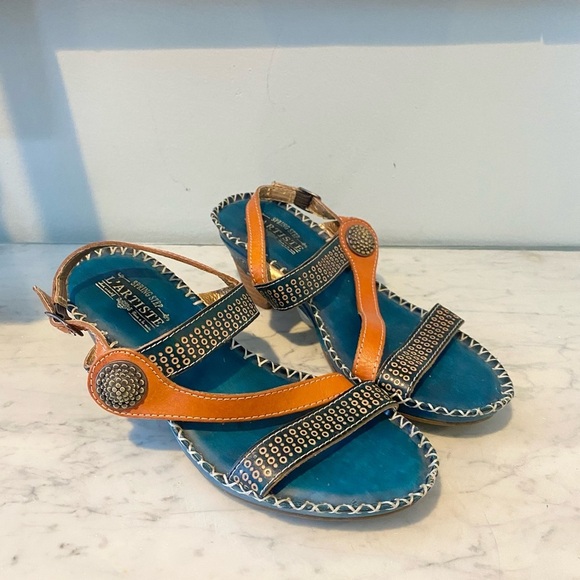 L'Artiste Spring Step Dreamer -N Sandals Size 6.5 GUC - Picture 1 of 8